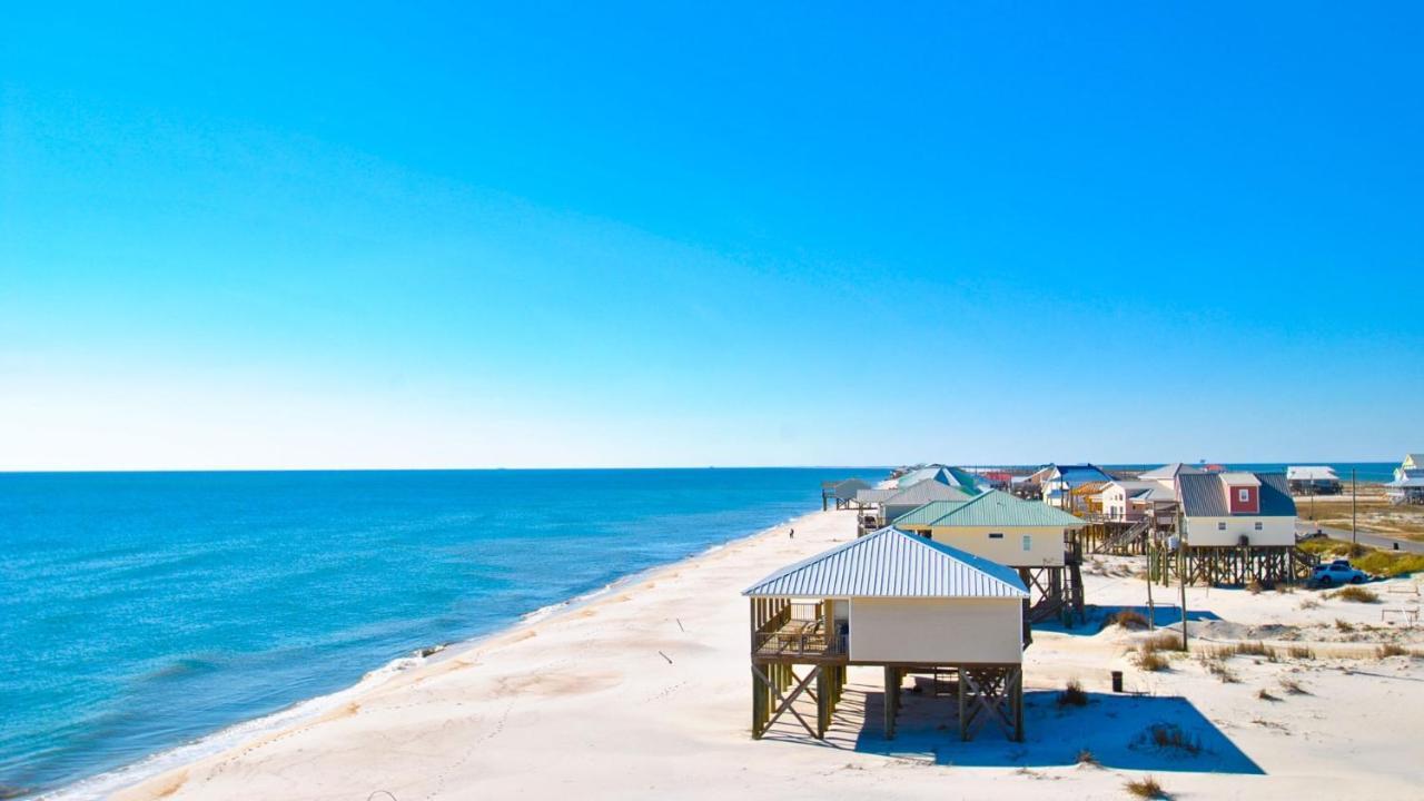 Kowabunga - You'Ll Love The Rooftop Deck And Private Heated Dipping Pool! Pet Friendly! Home Dauphin Island Kültér fotó