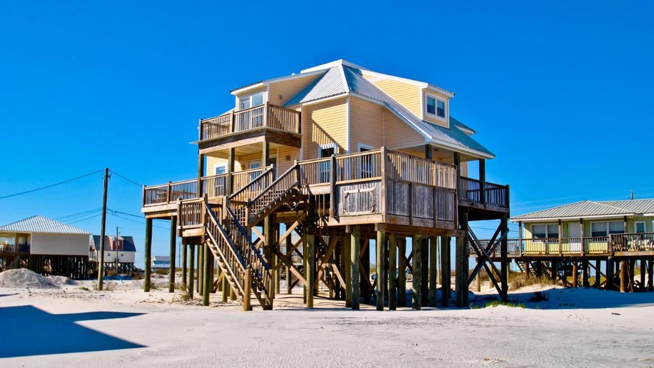 Kowabunga - You'Ll Love The Rooftop Deck And Private Heated Dipping Pool! Pet Friendly! Home Dauphin Island Kültér fotó