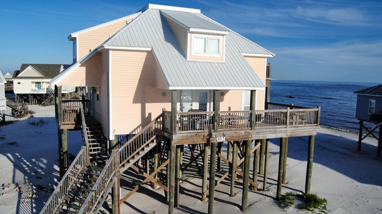 Kowabunga - You'Ll Love The Rooftop Deck And Private Heated Dipping Pool! Pet Friendly! Home Dauphin Island Kültér fotó